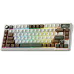 ROYAL KLUDGE RK L75 Palm Green Gaming Keyboard Cream switch ROYAL KLUDGE RK L75 Palm Green Gaming Keyboard Cream switch