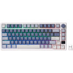 ROYAL KLUDGE RK-M75 Ocean Blue Gaming Keyboard K Sliver switch