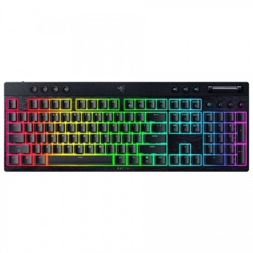 Razer BlackWidow V4 Low-profile HyperSpeed (Green Switch) - US Layout - Gaming Keyboard