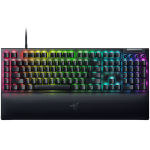 Razer BlackWidow V4 Mechanical Gaming Keyboard, US Layout, Green Switch, Razer Chroma™ RGB, 6 Macro Keys, Lubricated Stabilizers, Media Keys, Magnetic Wrist Rest, Up to 8000 Hz Polling Rate, Detachable Type C Cable