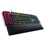 Razer BlackWidow V4 Mechanical Gaming Keyboard, US Layout, Green Switch, Razer Chroma™ RGB, 6 Macro Keys, Lubricated Stabilizers, Media Keys, Magnetic Wrist Rest, Up to 8000 Hz Polling Rate, Detachable Type C Cable Razer BlackWidow V4 Mechanical Gaming Keyboard, US Layout, Green Switch, Razer Chroma™ RGB, 6 Macro Keys, Lubricated Stabilizers, Media Keys, Magnetic Wrist Rest, Up to 8000 Hz Polling Rate, Detachable Type C Cable