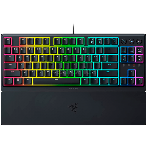 Гейминг клавиатура Razer Ornata V3 Tenkeyless, Low Profile Gaming Keyboard, US Layout, 8 Razer Chroma™ RGB Lighting Zones