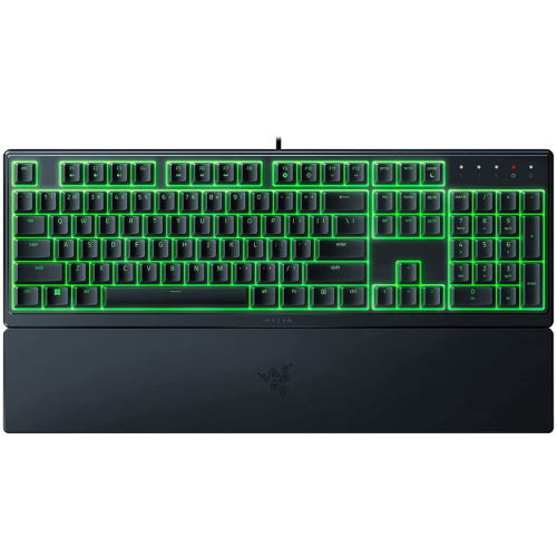 Гейминг клавиатура Razer Ornata V3 X US, Silent Membrane Switches, RGB Lighting, 1000 Hz Ultrapolling, UV coated ABS Keycaps, Soft-touch wrist rest Гейминг клавиатура Razer Ornata V3 X US, Silent Membrane Switches, RGB Lighting, 1000 Hz Ultrapolling, UV coated ABS Keycaps, Soft-touch wrist rest