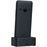 2.8 inch Featurephone large display with big button, Loud speaker, 1500mAh battery, 4G VoLTE Connectivity, Dark Grey