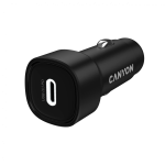 Зарядно за автомобил CANYON car charger OnDrive 30 PD 30W USB-C Black