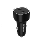 Зарядно за автомобил CANYON car charger OnDrive 60 PD 60W 2xUSB-C Black