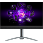 Гейминг монитор LORGAR 27MP1, UHD MiniLED Gaming Monitor Pro, 27'' fast IPS flat monitor, LRG-27MP1U160-GY
