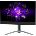 Гейминг монитор LORGAR 27MP1, UHD MiniLED Gaming Monitor Pro, 27'' fast IPS flat monitor, LRG-27MP1U160-GY