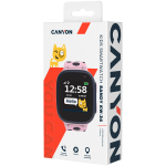Смартчасовник CANYON Sandy KW-34, 1.44 inch colorful screen, GPS function, Nano SIM card, 32+32MB, 400mAh battery, compatibility with iOS and android, Pink Смартчасовник CANYON Sandy KW-34, 1.44 inch colorful screen, GPS function, Nano SIM card, 32+32MB, 400mAh battery, compatibility with iOS and android, Pink