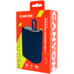 Преносим високоговорител CANYON speaker BSP-4 5W Blue Преносим високоговорител CANYON speaker BSP-4 5W Blue