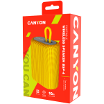 Преносим високоговорител CANYON speaker BSP-4 5W Yellow Преносим високоговорител CANYON speaker BSP-4 5W Yellow