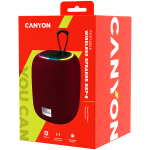 Тонколонка CANYON speaker BSP-8 10W Red Тонколонка CANYON speaker BSP-8 10W Red