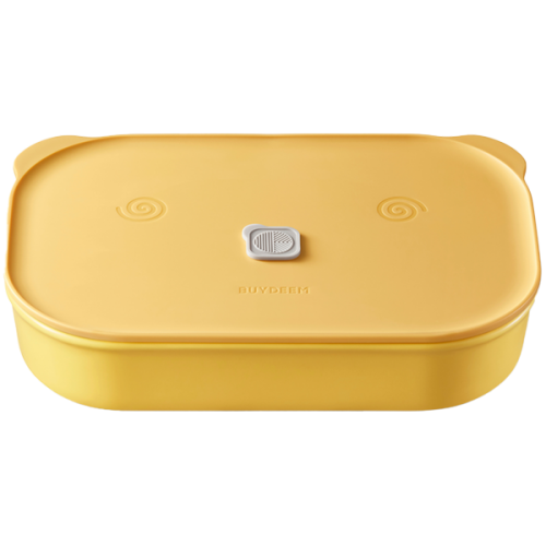 BUYDEEM Bento Lunch Box 1L, model CT3008, color Mellow Yellow BUYDEEM Bento Lunch Box 1L, model CT3008, color Mellow Yellow