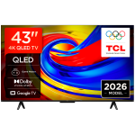 Телевизор TCL 43P7L, 43", QLED, UHD,60Hz
