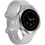 Смарт часовник CANYON Hexagon 88 BT-CALL Silver, CNS-SW88SS