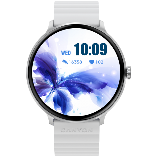 CANYON smart watch Jacky SW-69 White Blue CANYON smart watch Jacky SW-69 White Blue