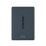 Външна батерия CANYON magnetic power bank OnPower 500 PD20W 5000mAh Aluminium Interstellar Black Външна батерия CANYON magnetic power bank OnPower 500 PD20W 5000mAh Aluminium Interstellar Black