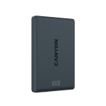 Външна батерия CANYON magnetic power bank OnPower 500 PD20W 5000mAh Aluminium Interstellar Black Външна батерия CANYON magnetic power bank OnPower 500 PD20W 5000mAh Aluminium Interstellar Black