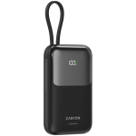 Външна батерия CANYON power bank OnPower 101 built-in cable 10000 mAh PD22.5W Black Външна батерия CANYON power bank OnPower 101 built-in cable 10000 mAh PD22.5W Black