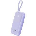 Външна батерия CANYON power bank OnPower 101 built-in cable 10000 mAh PD22.5W Purple Външна батерия CANYON power bank OnPower 101 built-in cable 10000 mAh PD22.5W Purple