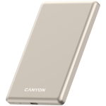 Външна батерия CANYON power bank OnPower 505 slim Magnetic 5000 mAh PD20W Beige Външна батерия CANYON power bank OnPower 505 slim Magnetic 5000 mAh PD20W Beige
