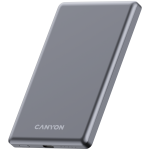 Външна батерия CANYON power bank OnPower 505 slim Magnetic 5000 mAh PD20W Dark Grey Външна батерия CANYON power bank OnPower 505 slim Magnetic 5000 mAh PD20W Dark Grey