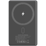 Външна батерия CANYON power bank OnPower 505 slim Magnetic 5000 mAh PD20W Dark Grey Външна батерия CANYON power bank OnPower 505 slim Magnetic 5000 mAh PD20W Dark Grey