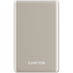 Външна батерия CANYON power bank OnPower 510 slim Magnetic 10000 mAh PD20W Beige