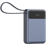 Външна батерия CANYON power bank OnPower 600 built-in cable 20000 mAh PD65W Dark Grey Външна батерия CANYON power bank OnPower 600 built-in cable 20000 mAh PD65W Dark Grey