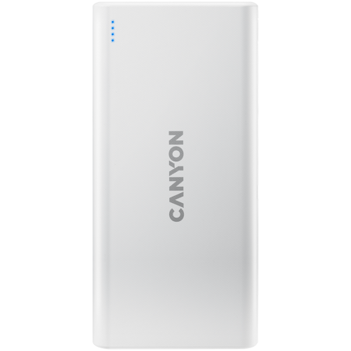 Външна батерия CANYON power bank PB-106 10000 mAh White Външна батерия CANYON power bank PB-106 10000 mAh White