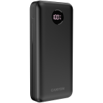 Външна батерия CANYON power bank PB-2002 LED 20000 mAh PD 20W QC 3.0 Black Външна батерия CANYON power bank PB-2002 LED 20000 mAh PD 20W QC 3.0 Black