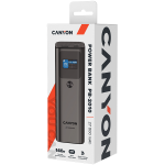 Външна батерия CANYON power bank PB-2010 TFT 27000 mAh 97.2Wh PD140W QC 3.0 Dark Grey, CNE-CPB2010DG Външна батерия CANYON power bank PB-2010 TFT 27000 mAh 97.2Wh PD140W QC 3.0 Dark Grey, CNE-CPB2010DG