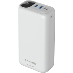 Външна батерия CANYON power bank PB-301 LED 30000 mAh PD 20W QC 3.0 White Външна батерия CANYON power bank PB-301 LED 30000 mAh PD 20W QC 3.0 White