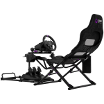 Стол за Racing LORGAR FLEX RAF1, Sim Racing Cockpit Advanced, Foldable, 150x72x113 cm-playing, 38x72x126cm-folded, Black
