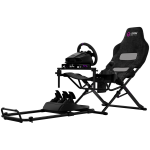 Стол за Racing LORGAR FLEX RAF1, Sim Racing Cockpit Advanced, Foldable, 150x72x113 cm-playing, 38x72x126cm-folded, Black