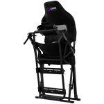 Стол за Racing LORGAR FLEX RAF1, Sim Racing Cockpit Advanced, Foldable, 150x72x113 cm-playing, 38x72x126cm-folded, Black