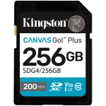 Карта памет KINGSTON 256GB SDXC Canvas Go Plus Gen4 200MB/s C10 UHS-I U3 V30