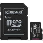 Карта памет Kingston 128GB microSDXC Canvas Select Plus Gen3 150MB/s A1 Card + Adapter
