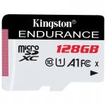 Карта памет Kingston 128GB microSDXC Endurance 95R/45W C10 A1 UHS-I Card Only, SDCE/128GB