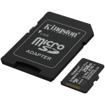 Карта памет Kingston 256GB microSDXC Canvas Select Plus Gen3 150MB/s A1 Card + Adapter Карта памет Kingston 256GB microSDXC Canvas Select Plus Gen3 150MB/s A1 Card + Adapter