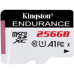 Kingston 256GB microSDXC Endurance 95R/45W C10 A1 UHS-I Card Only