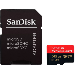 Карта памет SANDISK Extreme PRO microSDXC, 512GB, SDSQXCD-512G-GN6MA