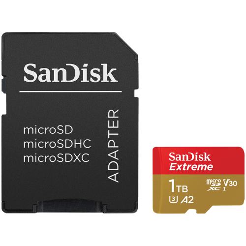 Карта памет SANDISK Extreme microSDXC, 1TB, SDSQXAV-1T00-GN6MA Карта памет SANDISK Extreme microSDXC, 1TB, SDSQXAV-1T00-GN6MA