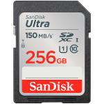 Карта памет SanDisk Ultra 256GB SDXC Memory Card 150MB/s, SDSDUNC-256G-GN6IN