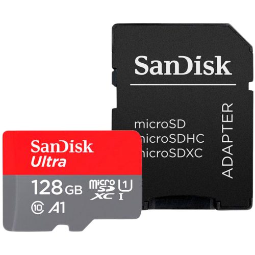 Карта памет SANDISK Ultra microSDXC, 128GB, SDSQUAB-128G-GN6MA