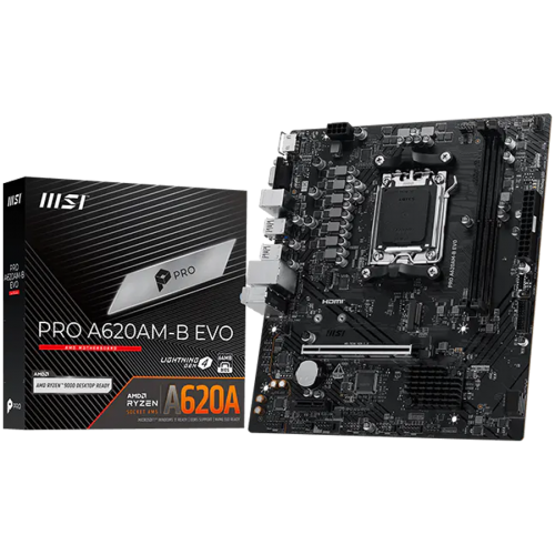Дънна платка MSI PRO A620AM-B EVO Дънна платка MSI PRO A620AM-B EVO