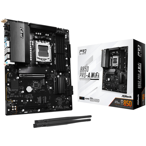 Дъна платка ASROCK B850 PRO-A WIFI, AMD AM5 4xDDR5 Дъна платка ASROCK B850 PRO-A WIFI, AMD AM5 4xDDR5