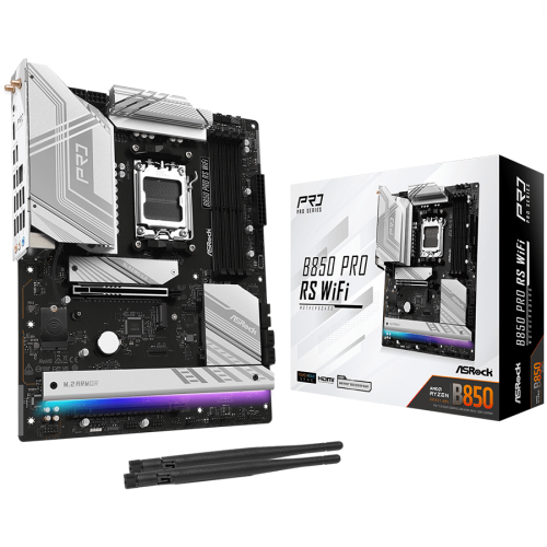 Дънна платка ASrock B850 PRO RS WIFI, AMD AM5 / 4xDDR5