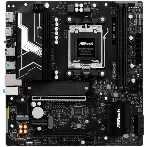 Дънна платка ASROCK B850M-X R2.0 mATX AM5 DDR5