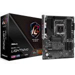 Дънна платка ASROCK B650 PG Lightning, AM5, 4x DDR5, 1x PCIe 4.0 x16, 2x PCIe 4.0 x1, 3x M.2, 4x SATA3 6.0 Gb/s, 7.1 CH HD Audio, 1x HDMI, 9x USB 3.2, 2x USB-C
